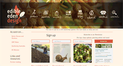 Desktop Screenshot of edibleedendesign.com